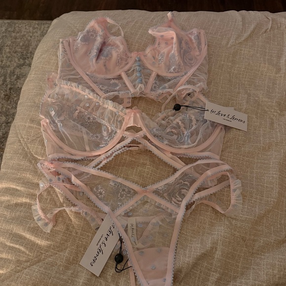 For Love and Lemons Lingerie NWT